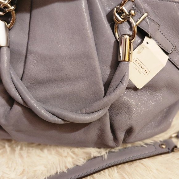 Coach F22563 Madison Pleatedleather Sophia Slate - Picture 4 of 8